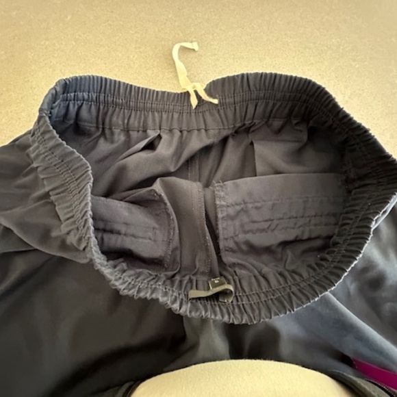 J. Crew Lightweight Drawstring Nav Sz 12 Cropped (24") Dress Pants-Worn2x - Picture 7 of 9